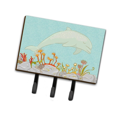 Carolines Treasures Dolphin Underwater Scene Leash or Key Holder BB8537TH68